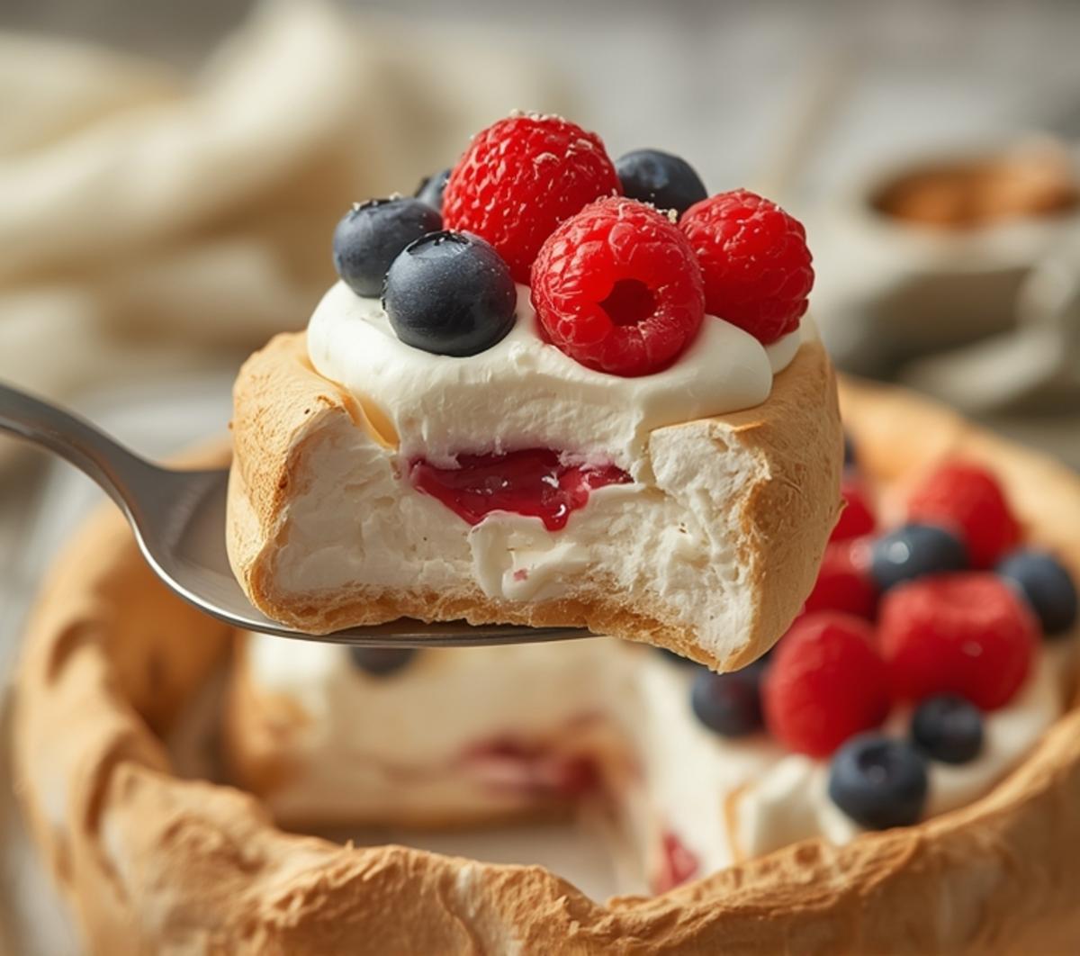 Perfect Summer Berry Pavlova Recipe in 5 Steps 2 summer berry pavlova recipe
