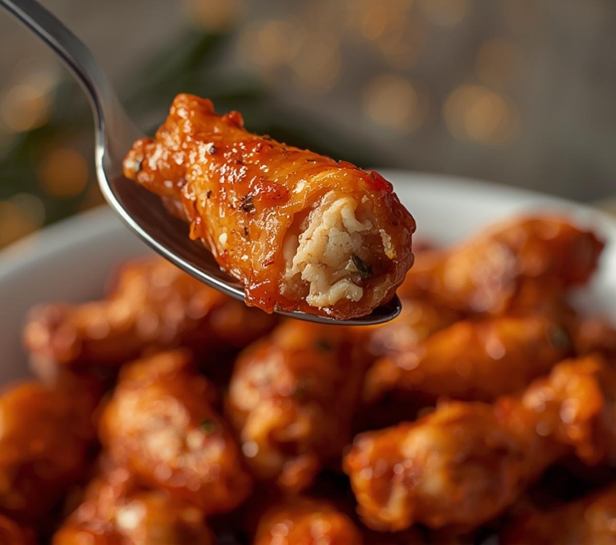 sweet and spicy chicken wings